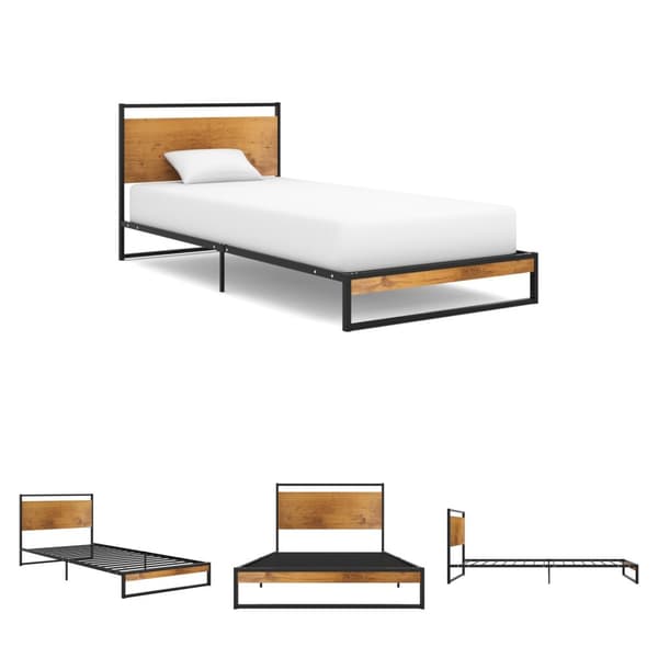 The Living Store sengestel 90x200 cm metal - Senge & sengeramme