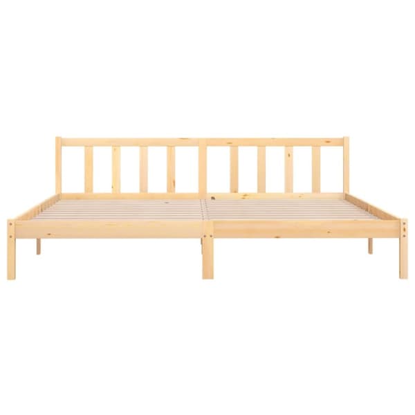 The Living Store sengeramme 180x200 cm massivt fyrretræ -  Senge & sengeramme