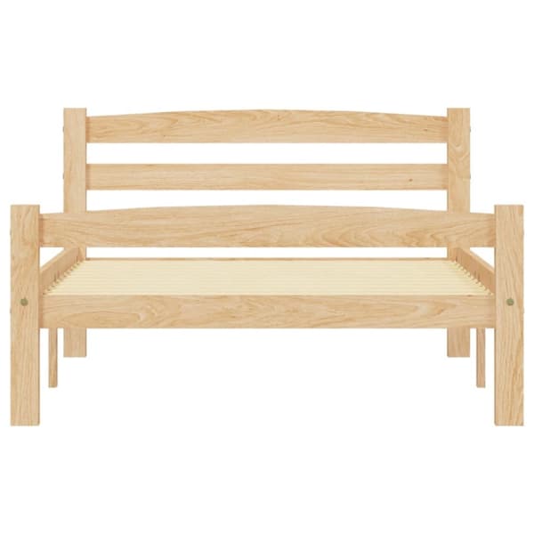 The Living Store sengestel 100x200 cm massivt fyrretræ -  Senge & sengeramme