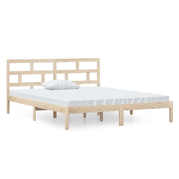 The Living Store Sängram massiv furu 120x190 cm -  Sängar & sängramar
