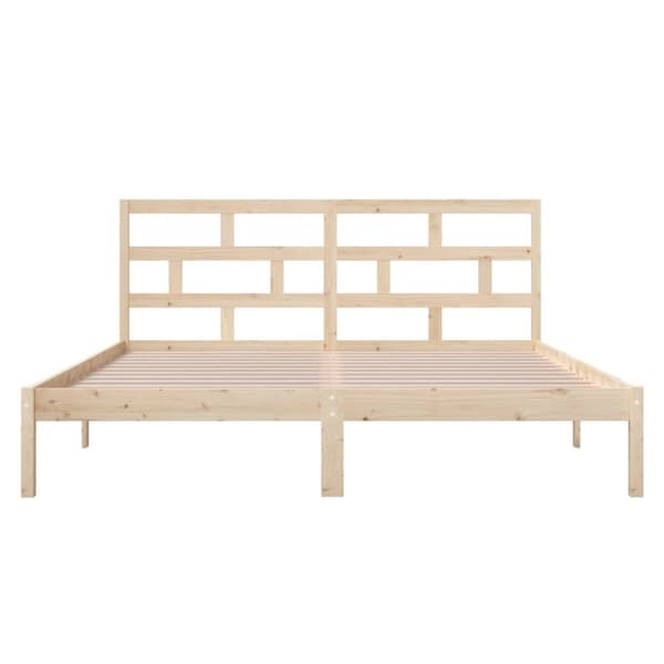 The Living Store Sängram massiv furu 120x190 cm -  Sängar & sängramar