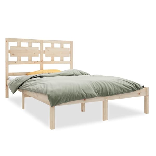 The Living Store sengeramme 120x190 cm massivt træ -  Senge & sengeramme
