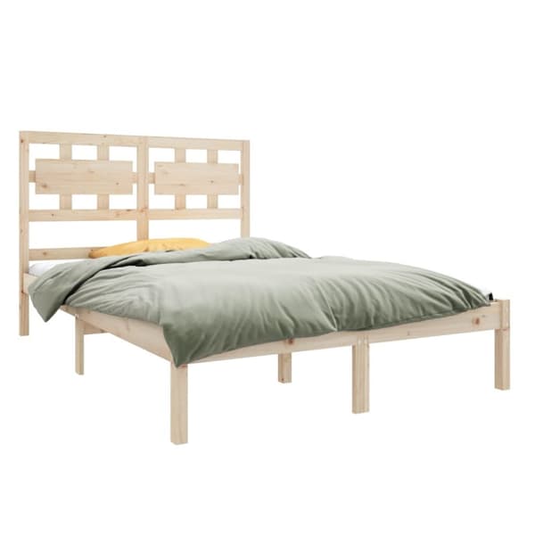 The Living Store sengeramme 120x190 cm massivt træ -  Senge & sengeramme