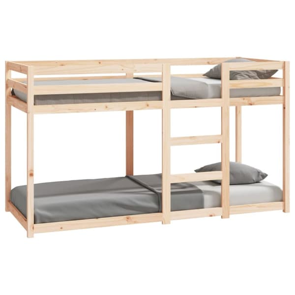 The Living Store køjeseng 75x190 cm massivt fyrretræ -  Senge & sengeramme