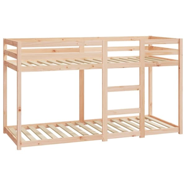 The Living Store køjeseng 75x190 cm massivt fyrretræ -  Senge & sengeramme