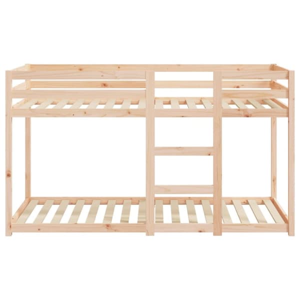 The Living Store køjeseng 75x190 cm massivt fyrretræ -  Senge & sengeramme