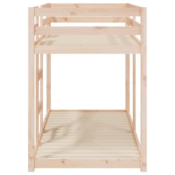 The Living Store køjeseng 75x190 cm massivt fyrretræ -  Senge & sengeramme