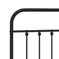 Miniatyrbillede 10 af 11: The Living Store sengeramme med sengegavl 140x190 cm metal sort -  Senge & sengeramme