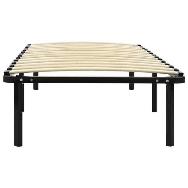 The Living Store sengestel 90x200 cm metal sort - Senge & sengeramme