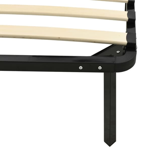The Living Store sengestel 90x200 cm metal sort - Senge & sengeramme