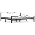 Miniatyrbillede 3 af 11: The Living Store sengestel 200 x 200 cm metal sort -  Senge & sengeramme