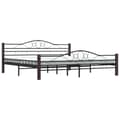 Miniatyrbillede 4 af 11: The Living Store sengestel 200 x 200 cm metal sort -  Senge & sengeramme