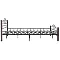 Miniatyrbillede 7 af 11: The Living Store sengestel 200 x 200 cm metal sort -  Senge & sengeramme