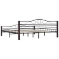 Miniatyrbillede 8 af 11: The Living Store sengestel 200 x 200 cm metal sort -  Senge & sengeramme