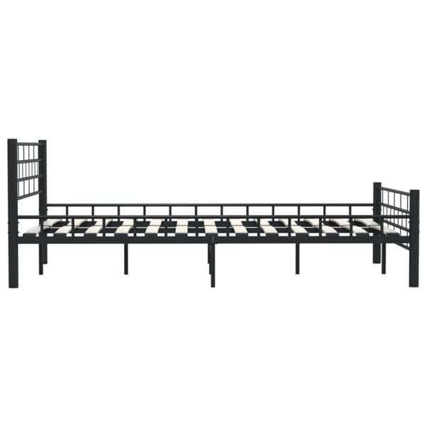 The Living Store sengestel 140 x 200 cm stål sort - Senge & sengeramme