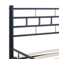 Miniatyrbillede 9 af 11: The Living Store sengestel 140 x 200 cm stål sort -  Senge & sengeramme