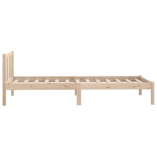 The Living Store Sängram massiv furu 100x200 cm - Sängar & sängramar