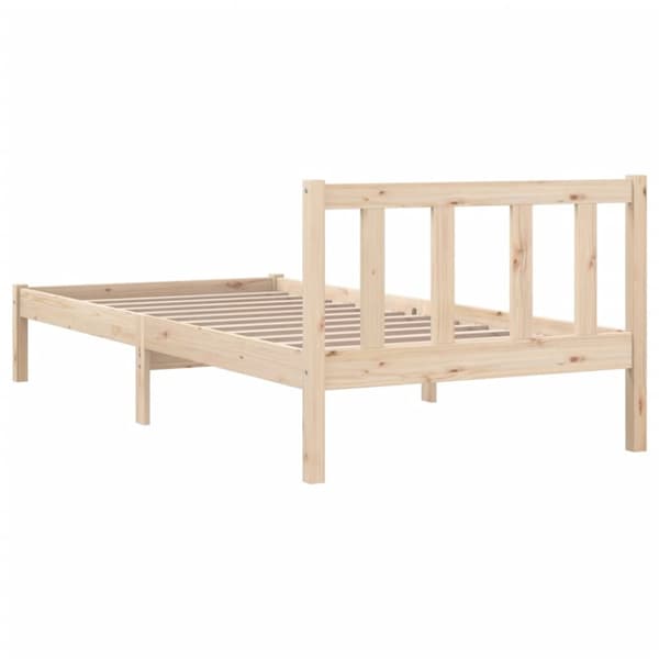 The Living Store Sängram massiv furu 100x200 cm - Sängar & sängramar