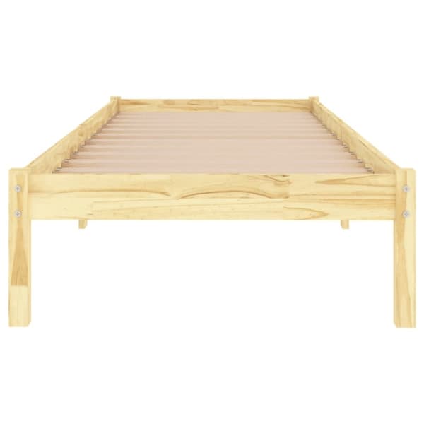 The Living Store Sängram massivt trä 90x190 cm -  Sängar & sängramar