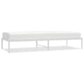 Miniatyrbillede 3 af 8: The Living Store sengeramme 80x200 cm metal hvid -  Senge & sengeramme