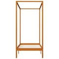Pikkukuva 5 / 8: The Living Store Pylvässänky hunajanruskea täysi mänty 100x200 cm -  Sängyt & sängynrungot