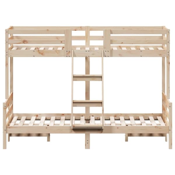 The Living Store Våningssäng 80x200/120x200 cm massiv furu -  Sängar & sängramar