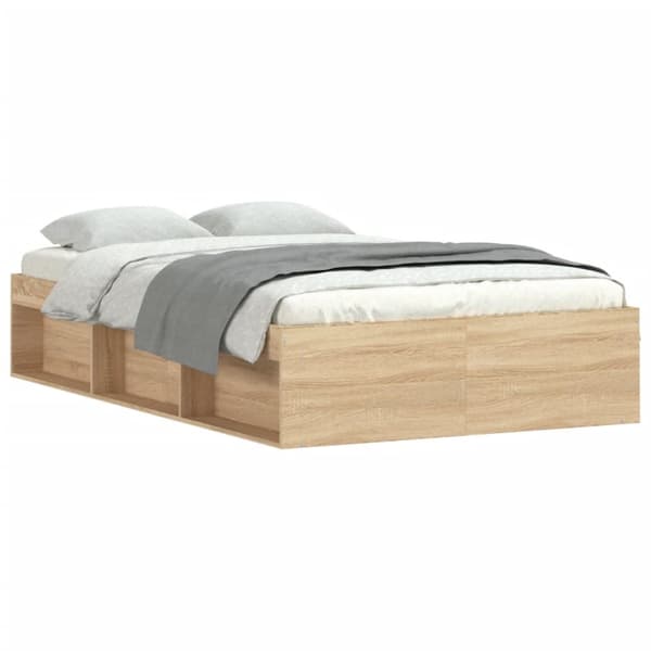 The Living Store sengeramme 120x190 cm sonoma-eg -  Senge & sengeramme