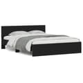 Miniatyrbillede 3 af 11: The Living Store sengeramme med sengegavl 140x190 cm sort -  Senge & sengeramme