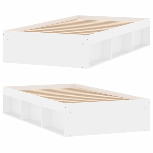 The Living Store sengeramme 90x190 cm hvid - Senge & sengeramme