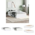 Miniatyrbillede 1 af 11: The Living Store sengeramme 90x190 cm hvid -  Senge & sengeramme