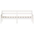 Miniatyrbillede 5 af 10: The Living Store daybed 80x200 cm massivt fyrretræ hvid -  Senge & sengeramme