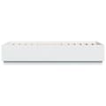 Miniatyrbillede 8 af 11: The Living Store sengeramme med LED-lys 90x200 cm konstrueret træ hvid -  Senge & sengeramme