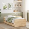 Miniatyrbillede 2 af 11: The Living Store sengeramme med skuffer 75x190 cm Small Single sonoma-eg -  Senge & sengeramme