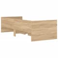 Miniatyrbillede 9 af 11: The Living Store sengeramme med skuffer 100x200 cm sonoma-eg -  Senge & sengeramme