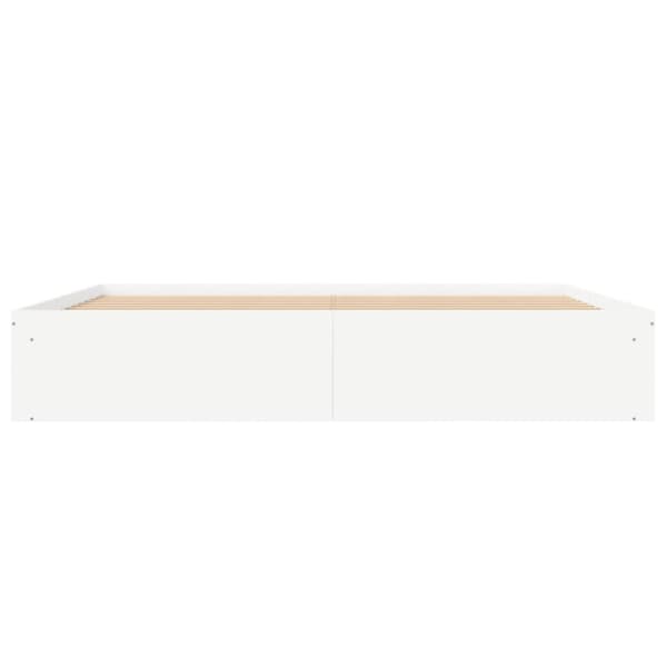 The Living Store sengeramme 200x200 cm hvid - Senge & sengeramme