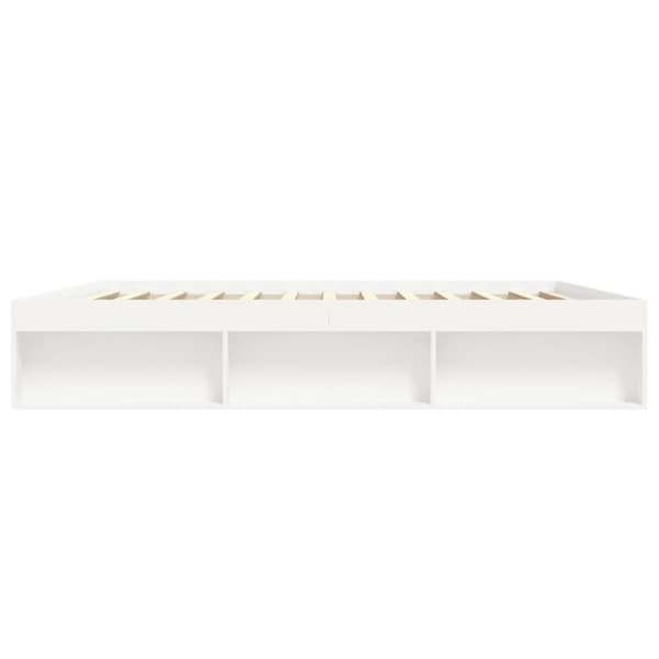 The Living Store sengeramme 200x200 cm hvid - Senge & sengeramme