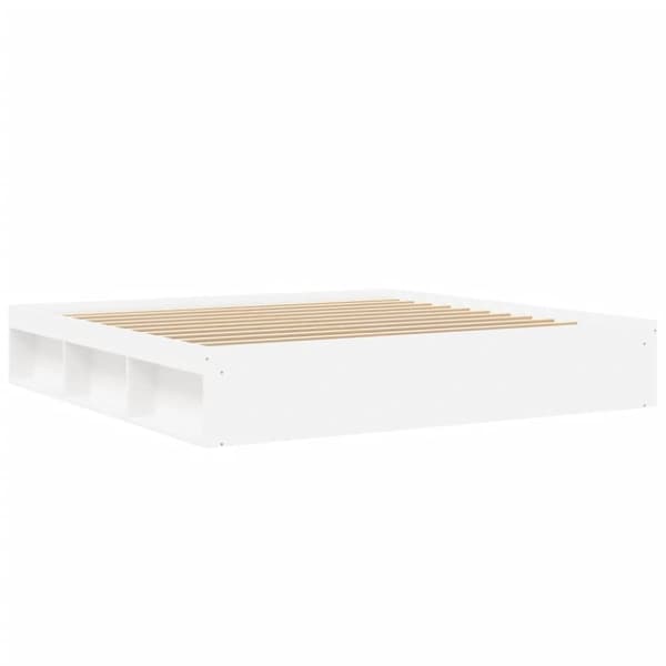 The Living Store sengeramme 200x200 cm hvid - Senge & sengeramme