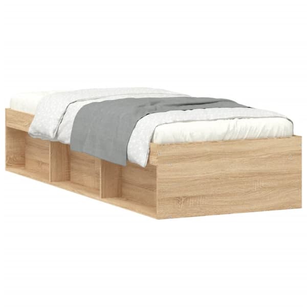 The Living Store sengeramme 75x190 cm sonoma-eg - Senge & sengeramme