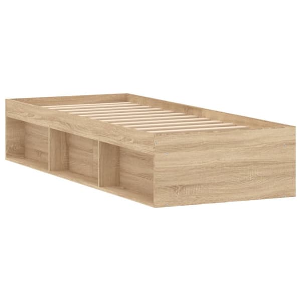 The Living Store sengeramme 75x190 cm sonoma-eg - Senge & sengeramme