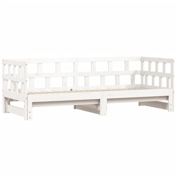 The Living Store Dagbädd med extrasäng 80x200 cm massiv furu -  Sängar & sängramar