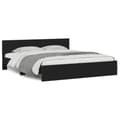 Miniatyrbillede 3 af 11: The Living Store sengeramme med sengegavl 180x200 cm sort -  Senge & sengeramme