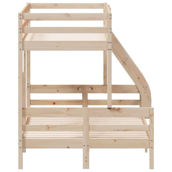 The Living Store Våningssäng 90x200/120x200 cm massiv furu -  Sängar & sängramar