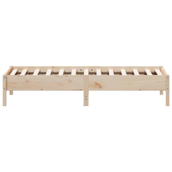 The Living Store Sängynrunko 75x190 cm täysi mänty - Sängyt & sängynrungot