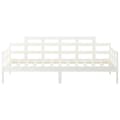 Miniatyrbillede 6 af 10: The Living Store daybed massivt fyrretræ hvid 90x190 cm -  Senge & sengeramme