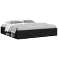 Miniatyrbillede 4 af 11: The Living Store sengeramme 200x200 cm sort -  Senge & sengeramme