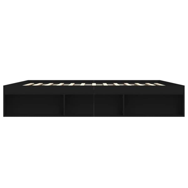 The Living Store sengeramme 200x200 cm sort - Senge & sengeramme