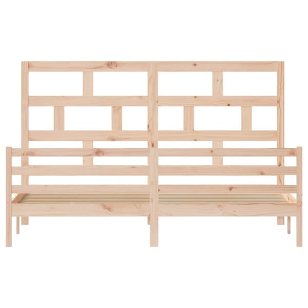 Senge & sengeramme - Living sengeramme 200x200 cm massivt fyrretræ