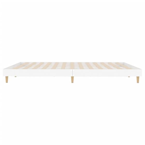 Senge & sengeramme - Living sengestel 200x200 cm konstrueret træ hvid