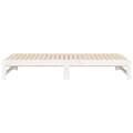 Miniatyrbillede 11 af 11: Senge & sengeramme - Living daybed med udtræk 2x(75x190) cm massivt fyrretræ hvid