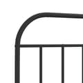 Miniatyrbillede 10 af 11: Senge & sengeramme - Living sengeramme med sengegavl 80x200 cm metal sort